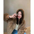 Winter Casual Hooded Rabbit Fur Jackets